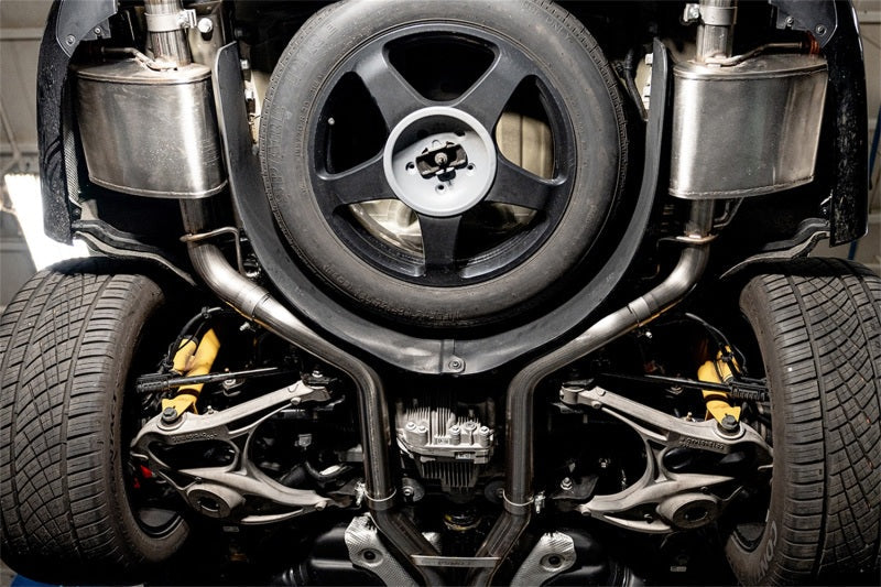 CORSA Performance Corsa 21-22 Dodge Durango SRT Hellcat Cat-Back 2.75in Dual Rear Exit Xtreme 4.5in Polished Tips 21196