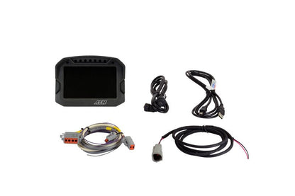 AEM CD-5LG Carbon Logging Digital Dash Display w/ Internal 10Hz GPS & Antenna