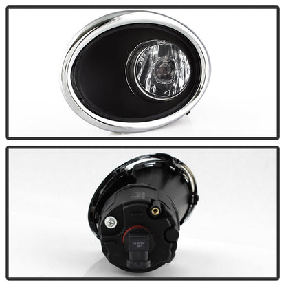 Spyder 17-18 Nissan Rogue (Sport Models ONLY) OEM Fog Lights w/Switch - Clear (FL-NR2017-SP-C) 5084934