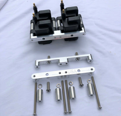 IGN1A MSD LINK Haltech ECUMaster Smart Coil Bracket Mounts 4 Cylinder