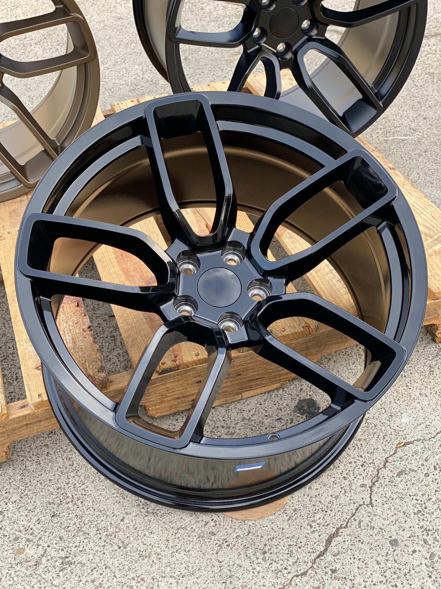 FFSR2 20x11 5x115 +22 71.5 Gloss Black