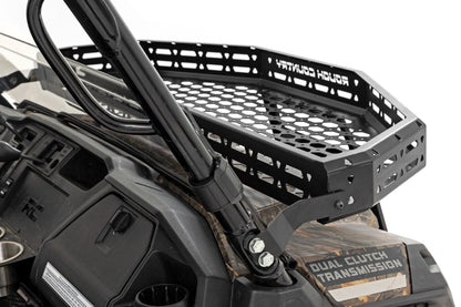 Front Cargo Rack | Black Series LED | 6" Light | Slim Line | Honda Pioneer 1000/Pioneer 1000-5