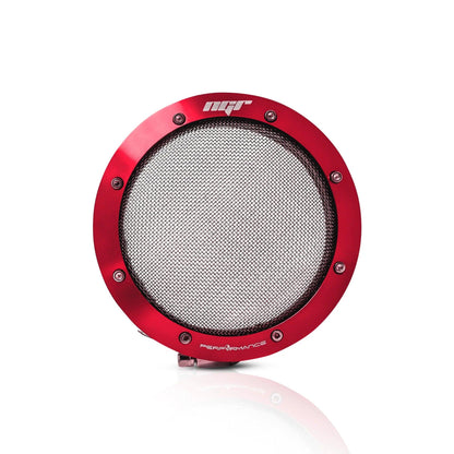 NGR Turbo Filter (Street Edition) Red, One-Piece, Fits 3in & 2.5in