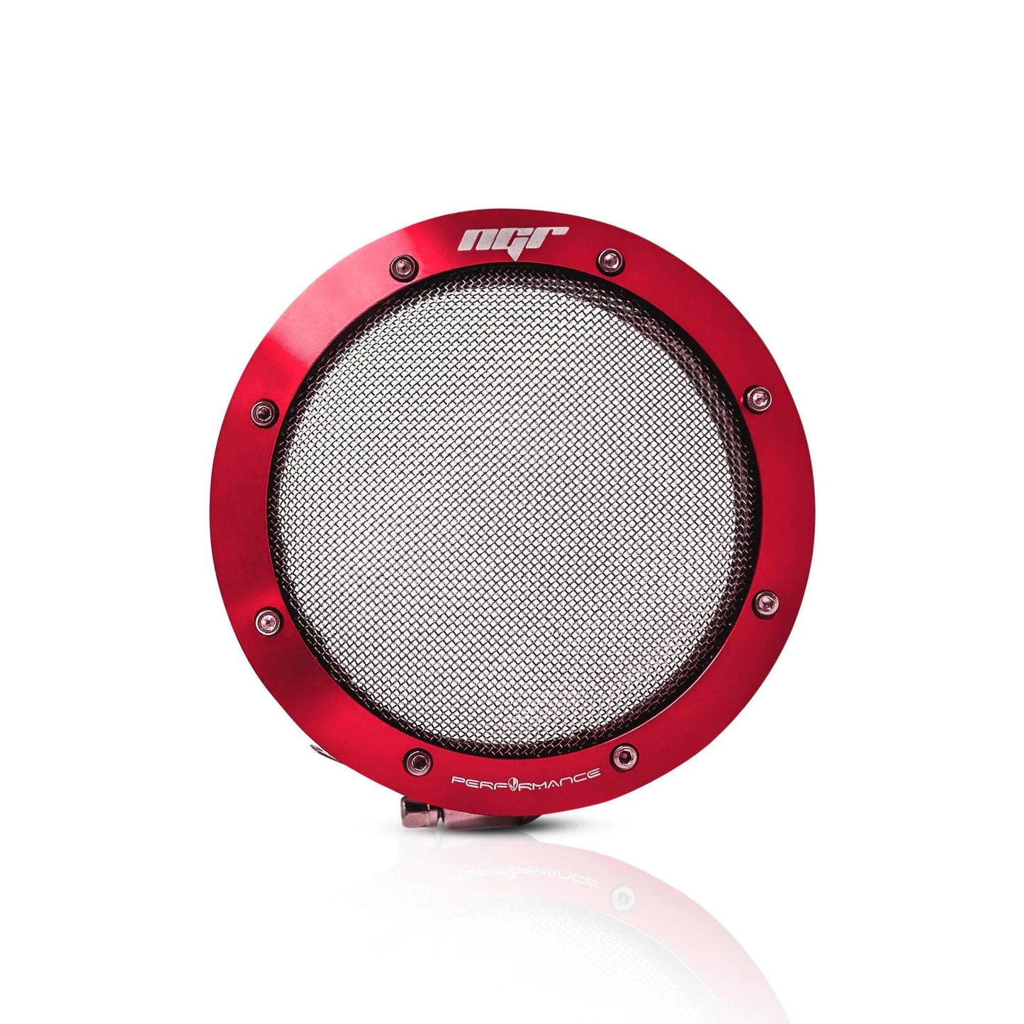 NGR Turbo Filter (Street Edition) Red, One-Piece, Fits 5in & 4.5in