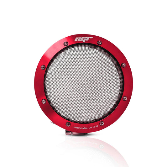 NGR Turbo Filter (Street Edition) Red, One-Piece, Fits 5in & 4.5in