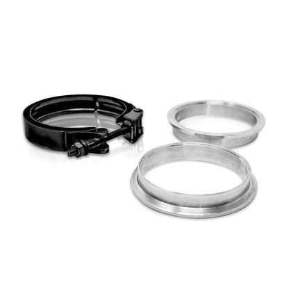 NGR V-Band Kit, SS T304 Clamp (Black), 2in Assembly Kit