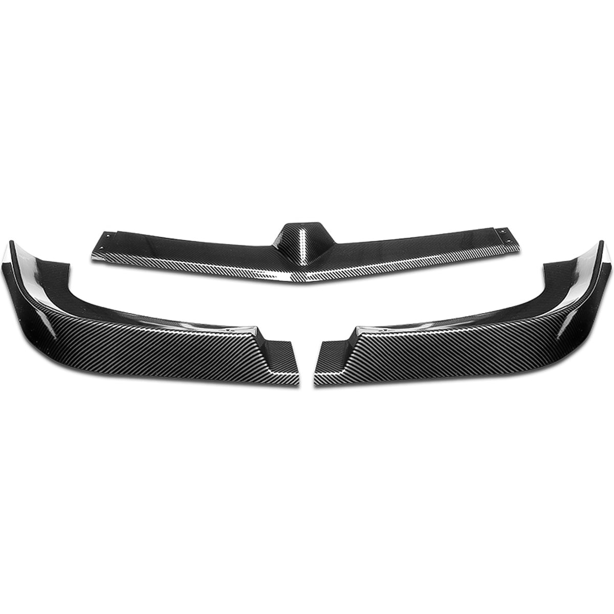 GEN PERFORMANCE 12-14 MERCEDES C-CLASS CARBON FIBER LOOK FRONT BUMPER LIP