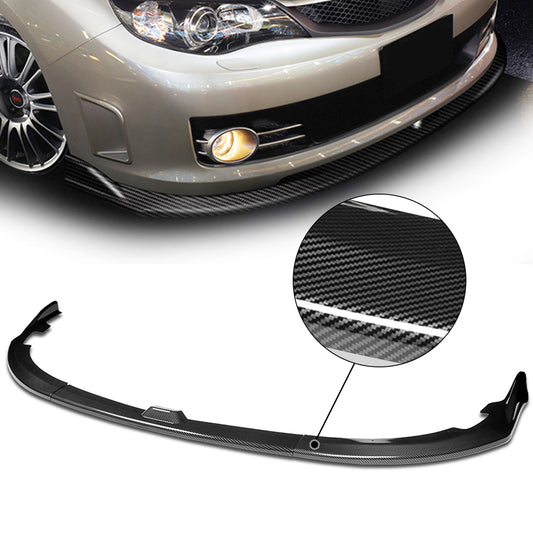 GEN PERFORMANCE 18-20 IMPREZA WRX STI CARBON FIBER LOOK FRONT BUMPER LIP
