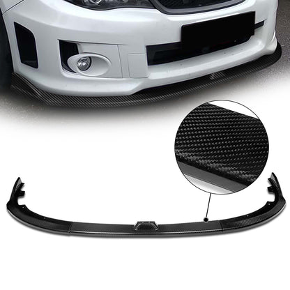 GEN PERFORMANCE 18-20 IMPREZA WRX STI REAL CARBON FIBER FRONT BUMPER LIP