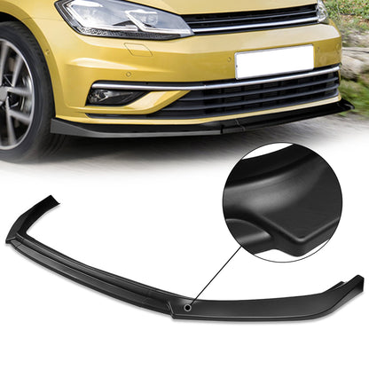 GEN PERFORMANCE 18-21 VW GOLF MATTE BLACK FRONT LOWER BUMPER LIP