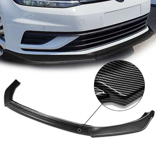 GEN PERFORMANCE 18-21 VW GOLF CARBON FIBER LOOK FRONT BUMPER LIP