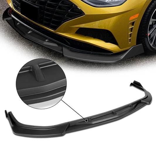 GEN PERFORMANCE 20-22 SONATA CK-STYLE MATTE BLACK FRONT BUMPER LIP