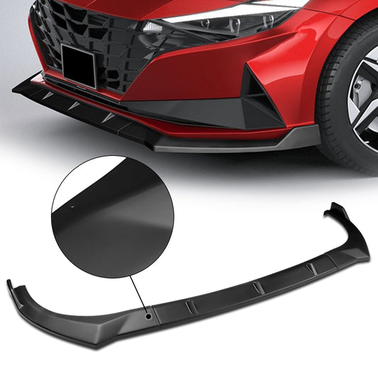 GEN PERFORMANCE 21-22 ELANTRA STP-STYLE MATTE BLACK FRONT BUMPER LIP