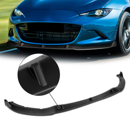 GEN PERFORMANCE 16-24 MAZDA MX-5 MIATA MP-STYLE MATTE BLACK FRONT BUMPER LIP