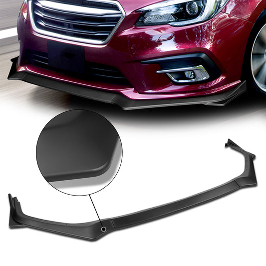 GEN PERFORMANCE 18-20 SUBARU LEGACY STI-STYLE MATTE BLACK FRONT BUMPER LIP