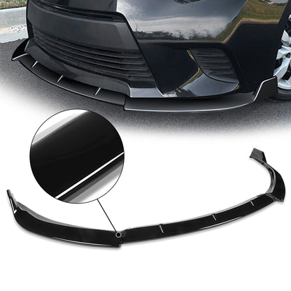 GEN PERFORMAANCE 14-16 TOYOTA COROLLA GLOSS BLACK FRONT BUMPER LIP