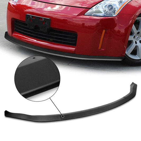 GEN PERFORMANCE 03-05 NISSAN 350Z CT-STYLE MATTE BLACK FRONT BUMPER LIP