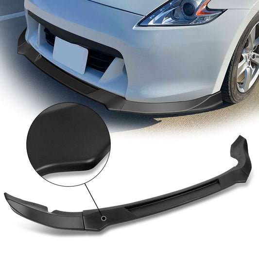 GEN PERFORMANCE 09-12 NISSAN 370Z CT-STYLE MATTE BLACK FRONT BUMPER LIP