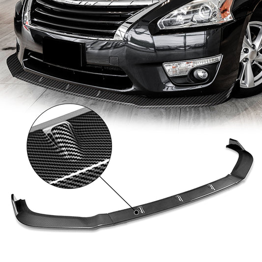 GEN PERFORMANCE 13-15 NISSAN ALTIMA SEDAN CARBON FIBER LOOK FRONT BUMPER LIP