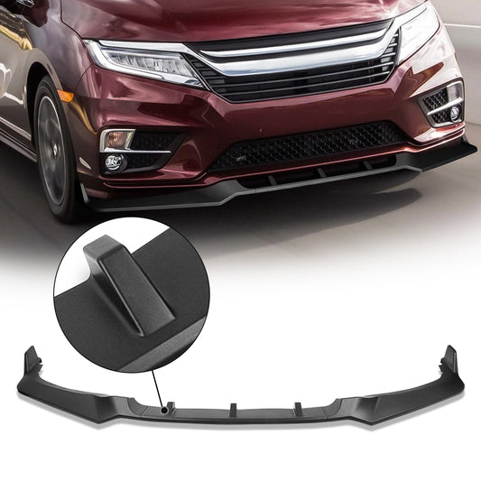 GEN PERFORMANCE 18-20 HONDA ODYSSEY CK-STYLE MATTE BLACK FRONT BUMPER LIP