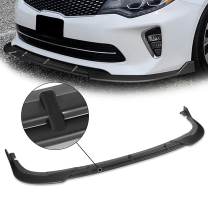 GEN PERFORMANCE 16-18 OPTIMA STP-STYLE MATTE BLACK FRONT BUMPER LIP