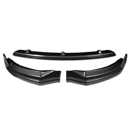 GEN PERFORMANCE 17-21 TESLA MODEL 3 CARBON FIBER LOOK FRONT BUMPER LIP