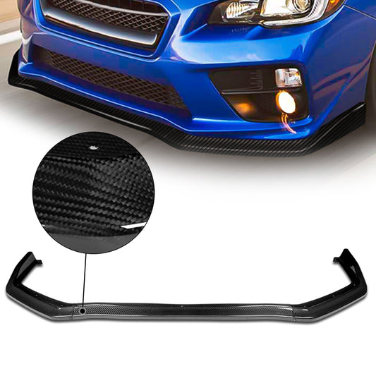GEN PERFORMANCE 15-21 SUBARU WRX STI SEDAN REAL CARBON FIBER FRONT BUMPER LIP