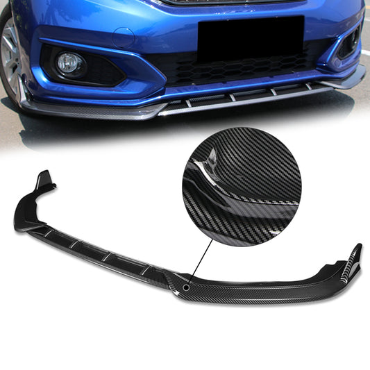 GEN PERFORMANCE 18-20 HONDA FIT CARBON FIBER LOOK FRONT BUMPER LIP