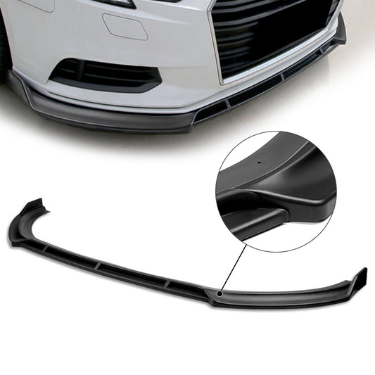 GEN PERFORMANCE 17-20 AUDI A3 MATTE BLACK FRONT BUMPER