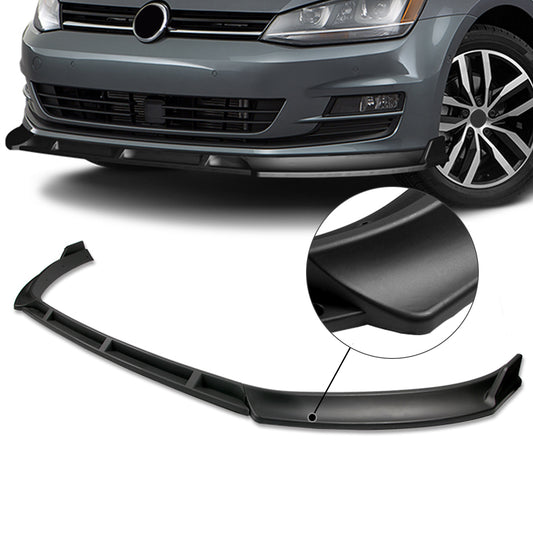 GEN PERFORMANCE 14-17 VW GOLF MATTE BLACK FRONT BUMPER LIP