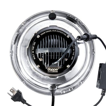 Chrome LED Seven with HDR Switchback Halo with Original Glass