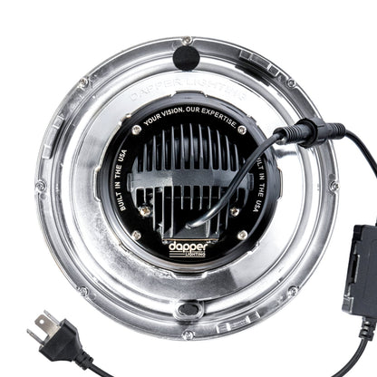 Chrome LED Seven with Original Glass