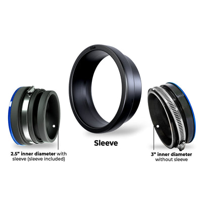 NGR Turbo Filter (Drag Edition) Blue, One-Piece, Fits 3in & 2.5in
