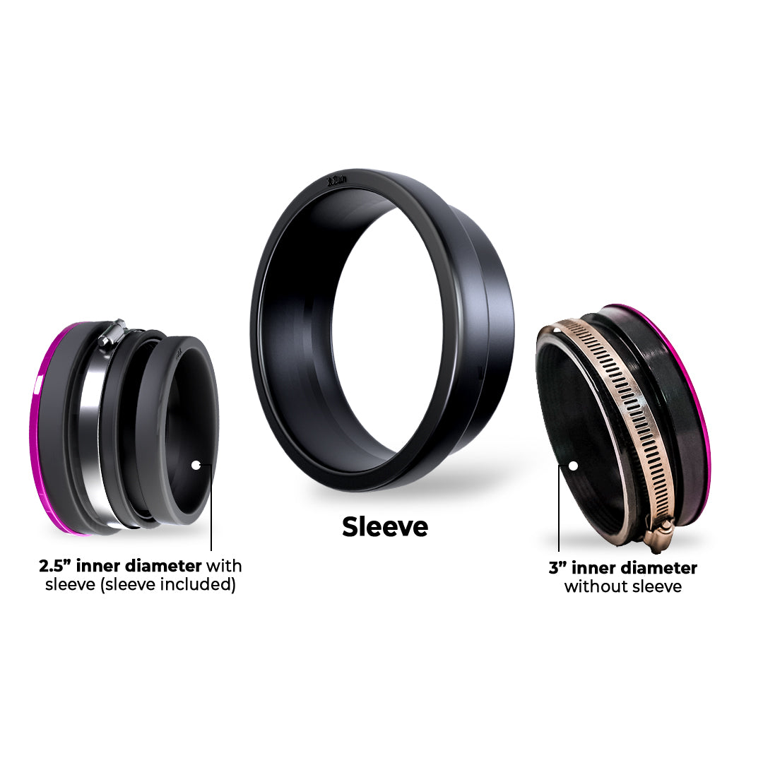 NGR Turbo Filter (Drag Edition) Purple, One-Piece, Fits 3in & 2.5in