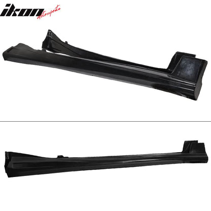 2000-2005 Toyota Celica VIP Style Unpainted Black Side Skirts PU