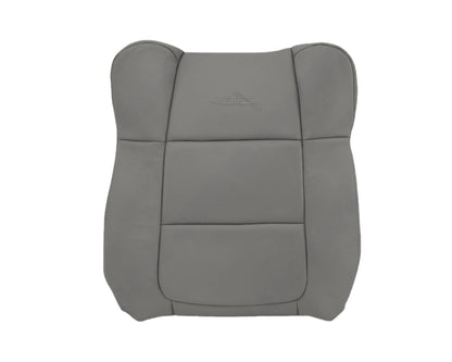 2001-2002 Ford F150 Lariat Super Crew Cab Seat Cover in Gray: Choose Leather or Vinyl