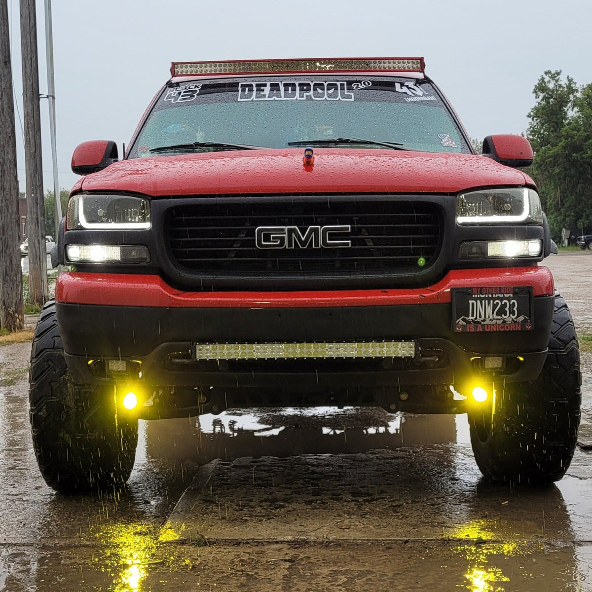 Chevy/GMC 1500 Steerable Knuckle Pod Light Mounts (1999-2019)