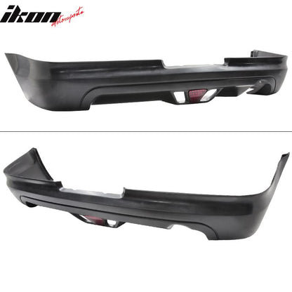 2002-2004 Acura RSX Mugen Style Rear Lip Diffuser LED Brake Light PU