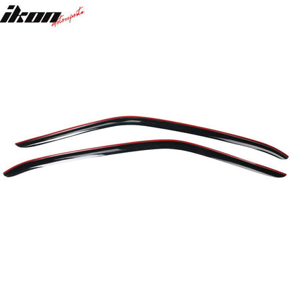 2002-2007 Subaru Impreza Slim Style Smoke Tinted Visor Window Acrylic