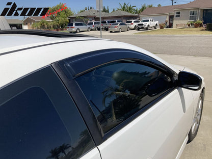 2003-2007 Honda Accord Coupe Tape on Visor Window Rain Guard Acrylic