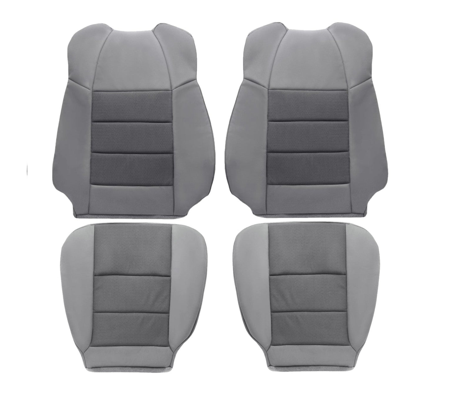 2003-2007 Ford F350/F250 Lariat Extended Cab CLOTH Seat Cover in Gray