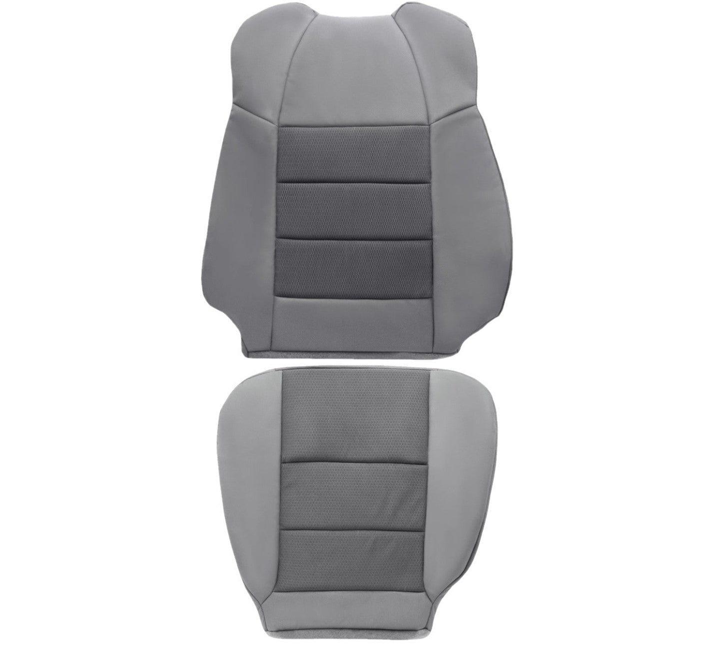 2003-2007 Ford F350/F250 Lariat Extended Cab CLOTH Seat Cover in Gray