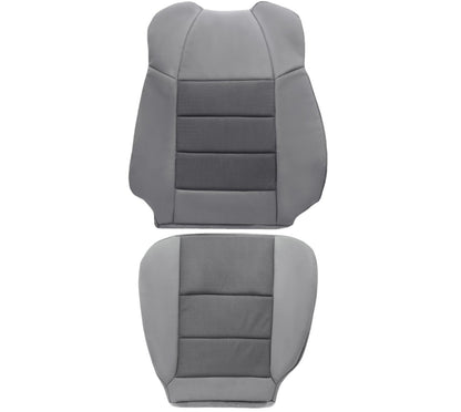 2003-2007 Ford F350/F250 Lariat Extended Cab CLOTH Seat Cover in Gray