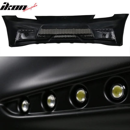 2003-2008 Nissan 350z to 370z Front Bumper Conversion NIS Style Black