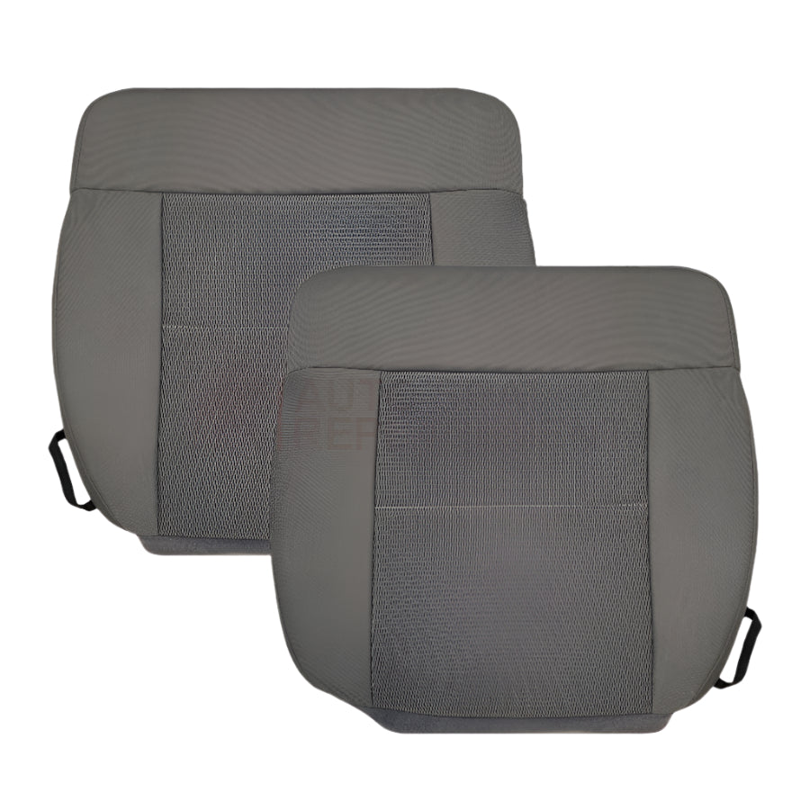 2004 2005 2006 Ford F-150 XLT STX Single Cab Cloth Seat Cover in 2 Tone Gray