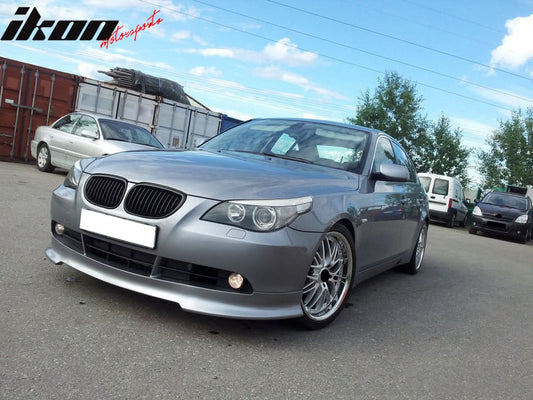 2004-2007 BMW 5 E60 C Style Unpainted Front Bumper Lip Spoiler PU