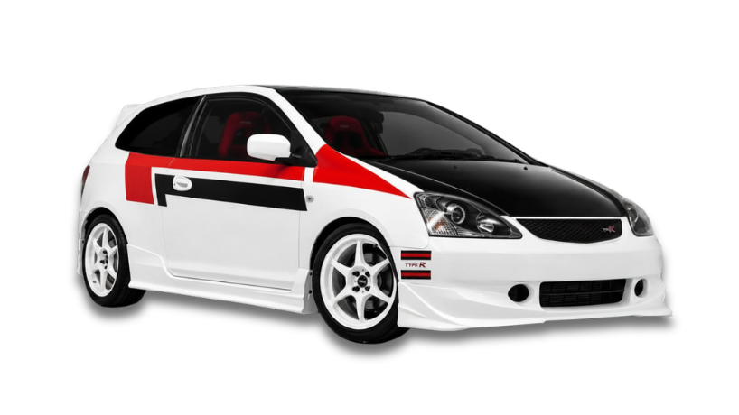 2002-2005 Honda Civic Gralix Buddy Side Skirts