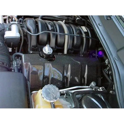 2005-2010 LX Engine Half-Cover Carbon Fiber Replacement
