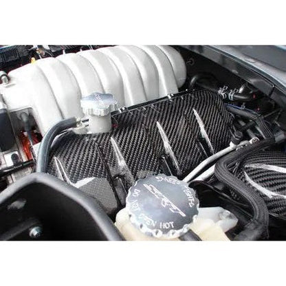 2005-2010 LX Engine Half-Cover Carbon Fiber Replacement