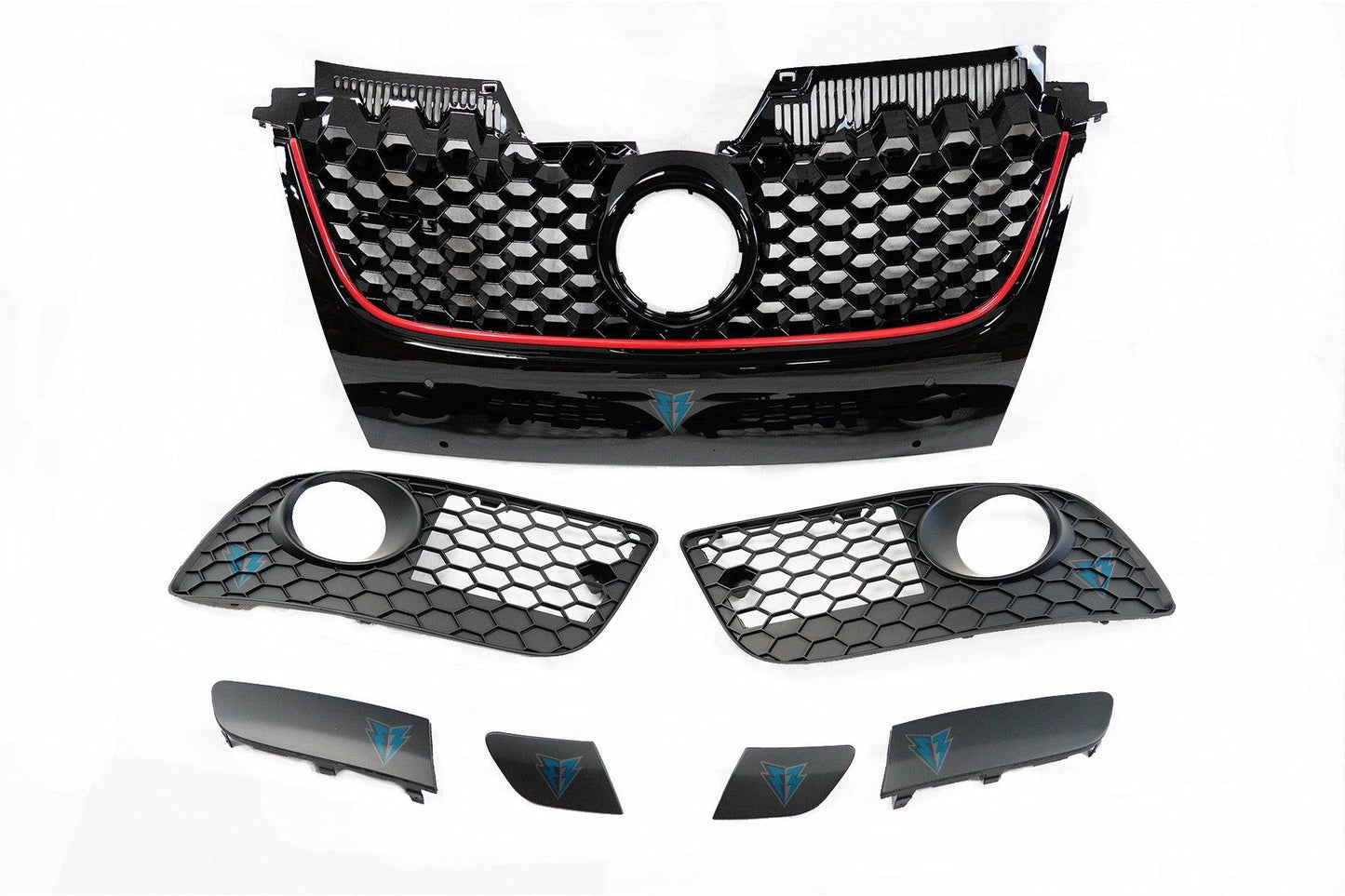 2006-2009 Volkswagen Golf/Jetta/Rabbit (MK5) GTI Style Polypropylene Front Bumper Conversion Kit | E3Tuning